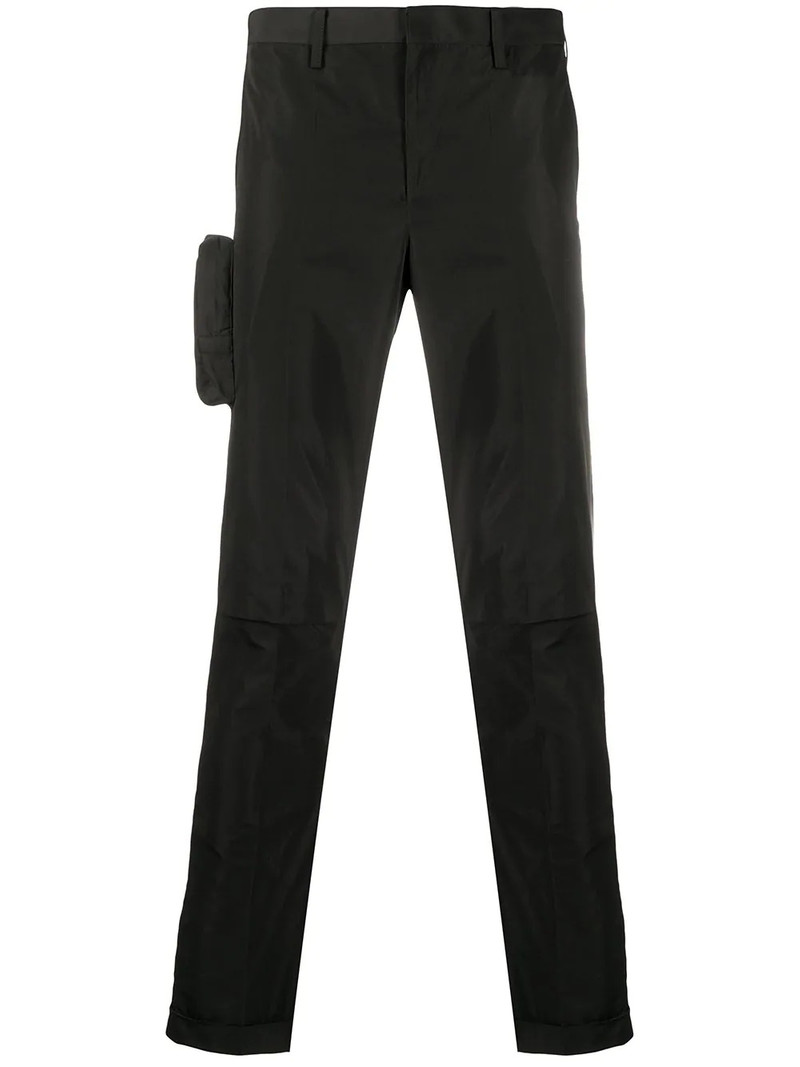slim-fit cargo trousers 1
