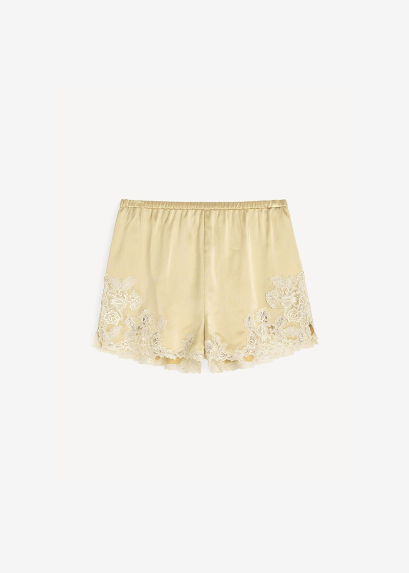 By Malene Birger Eri Satin Shorts - Vanilla Cream 7