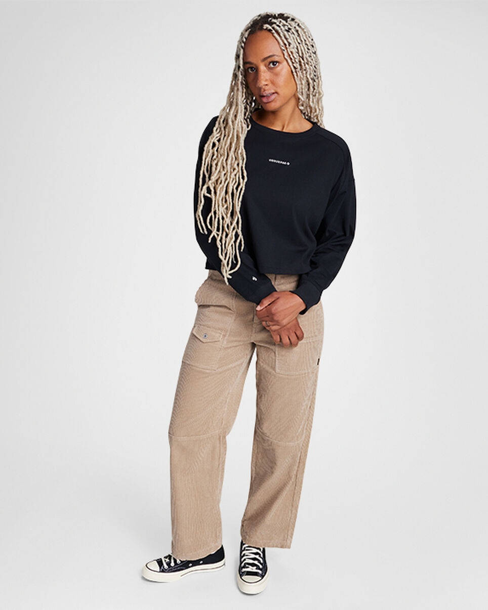 Boxy Long-Sleeve T-Shirt - 2