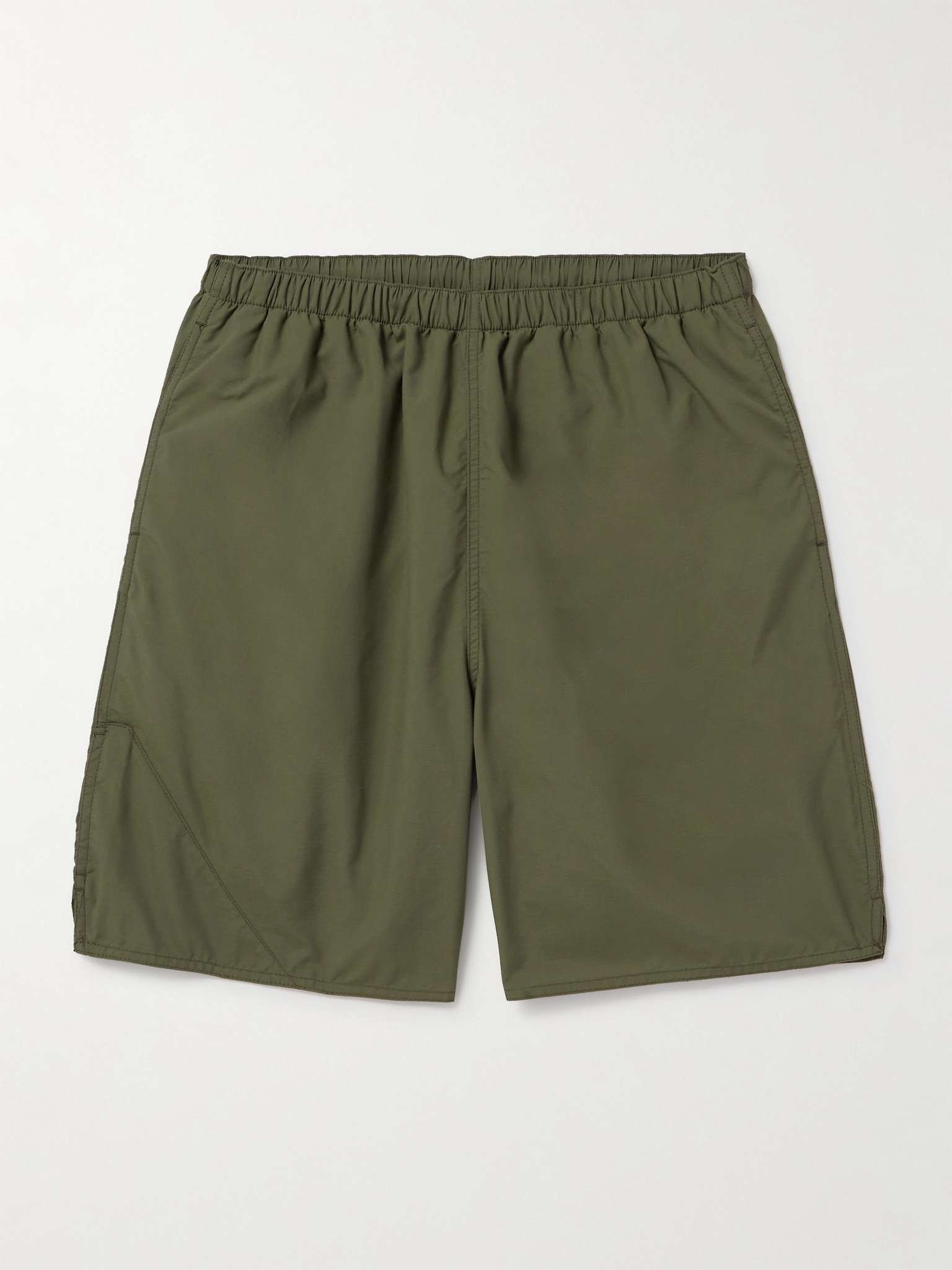 Wide-Leg Nylon-Ripstop Shorts - 1