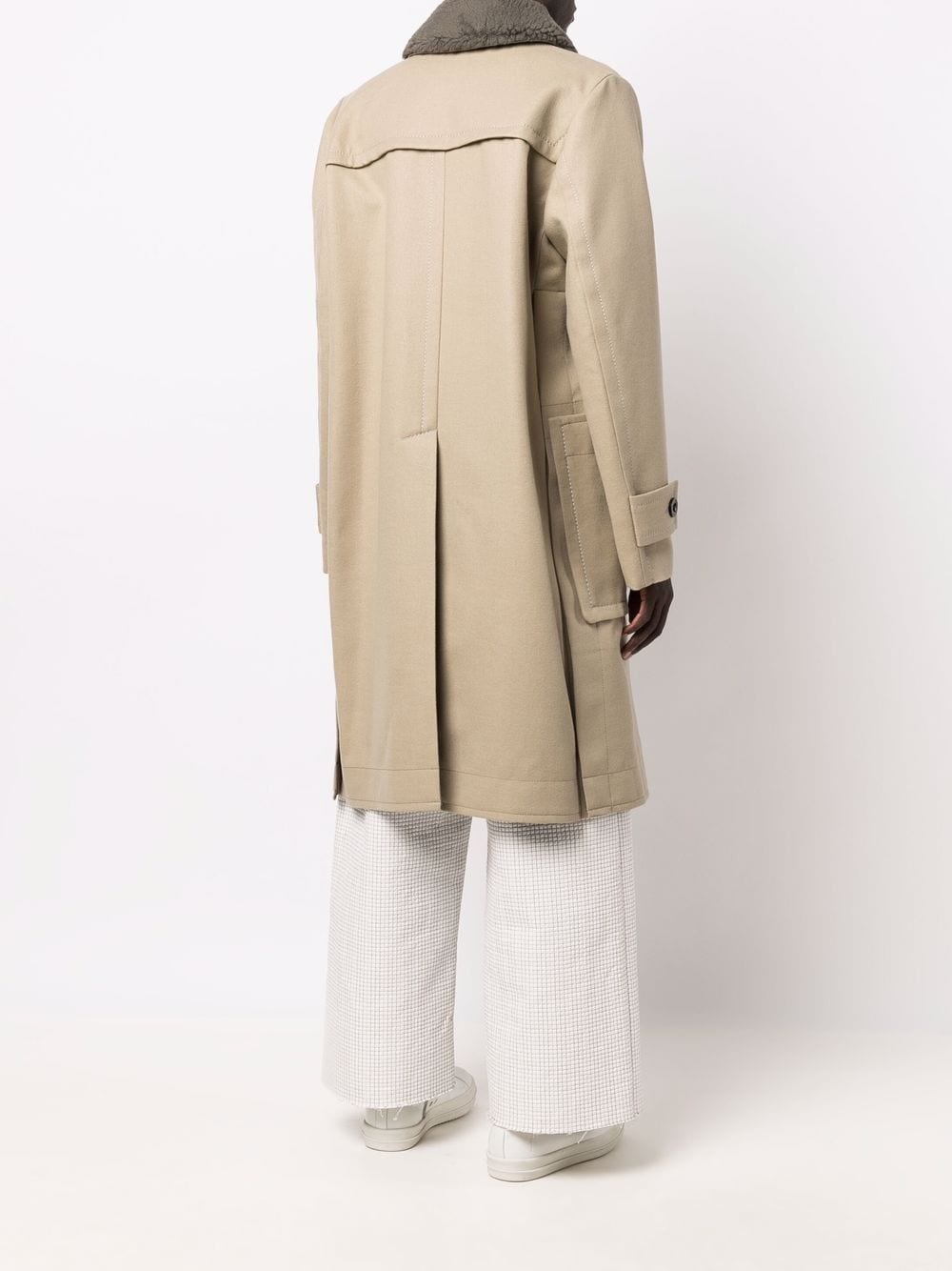 rope-detailing coat - 4