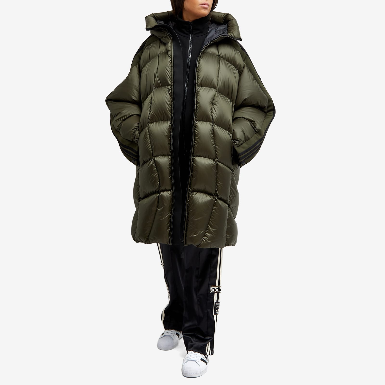 adidas×Ｍoncler【高級アウター☆Bonneval Long Down Jacket 】 Moncler Bonneval Long Down Jacket | REVERSIBLE