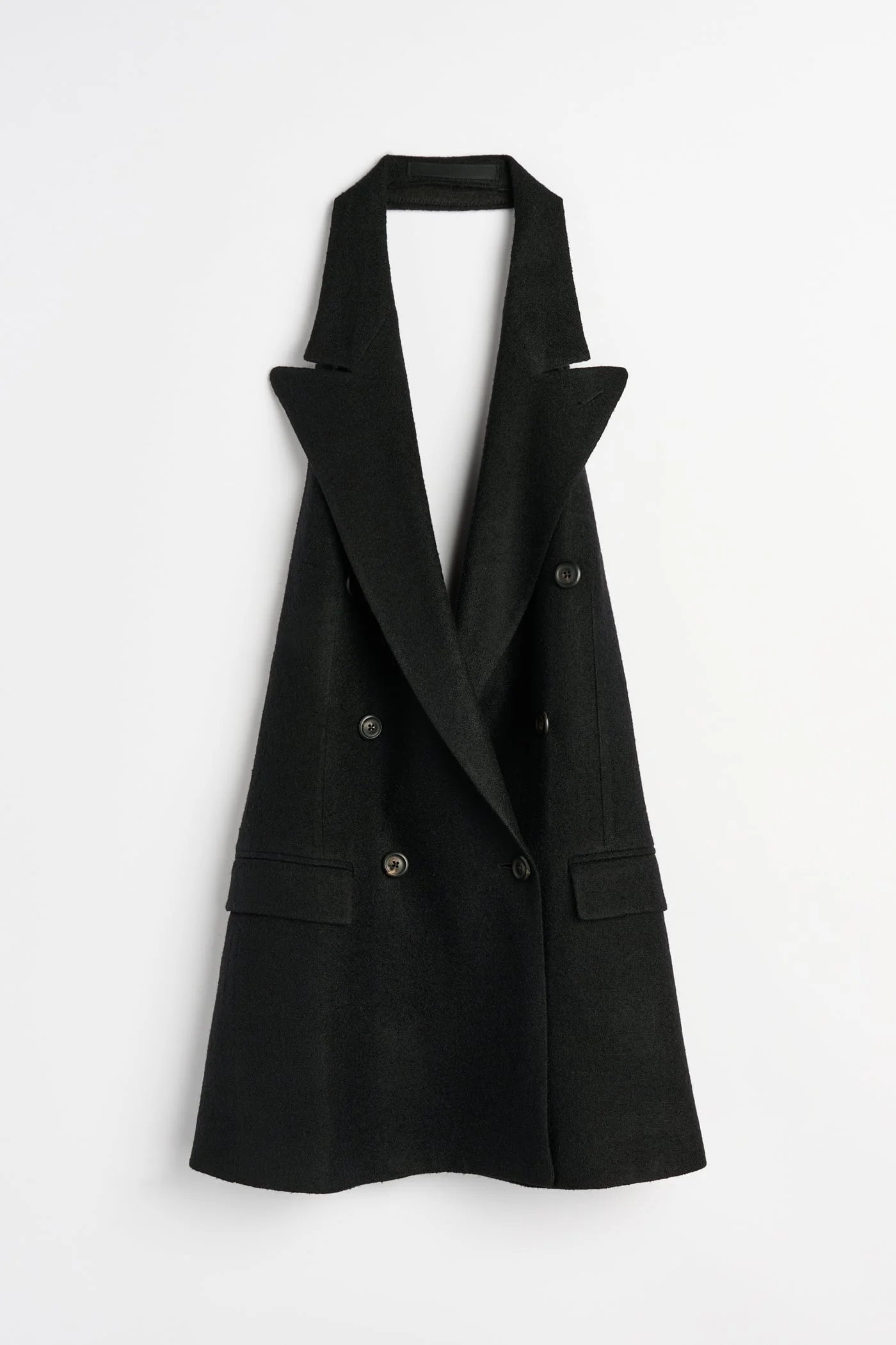 Blaze Apron Ritual Black Mesh Wool - 1
