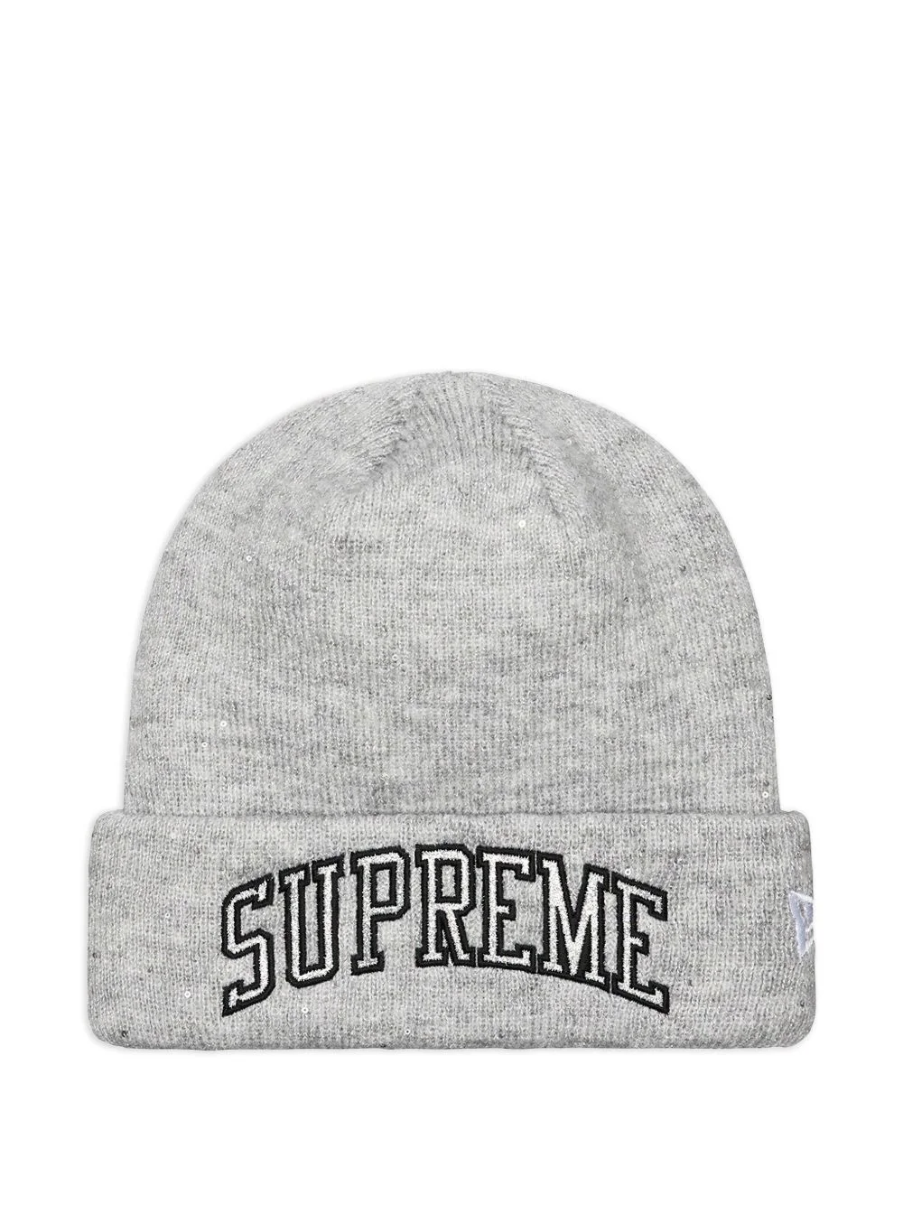 New Era Metallic Arc beanie hat - 1