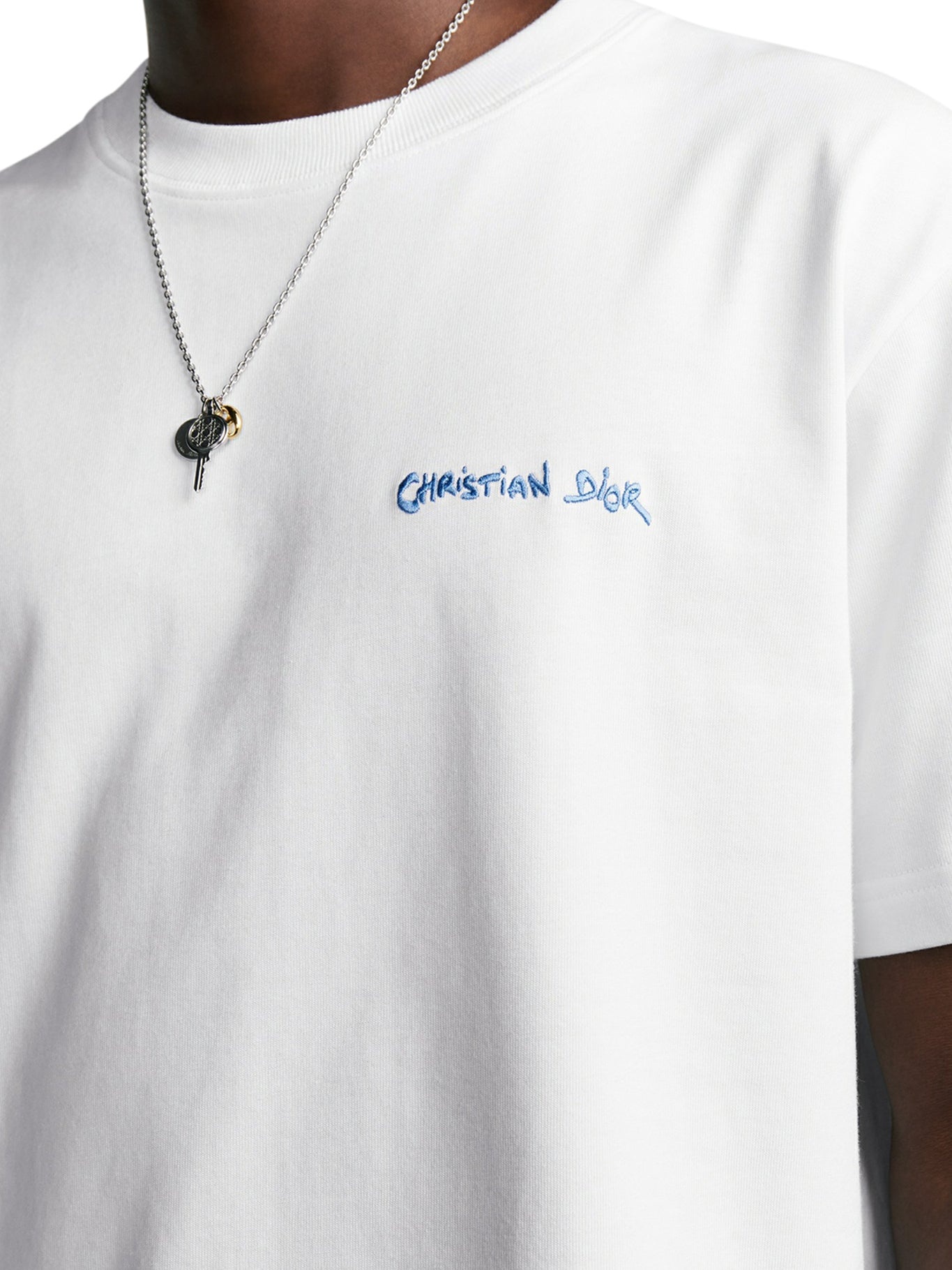 【洗練された一枚】DIOR Christian Tag シグネチャーTシャツ Dior CHRISTIAN DIOR TAG T-SHIRT | suitnegozi | REVERSIBLE
