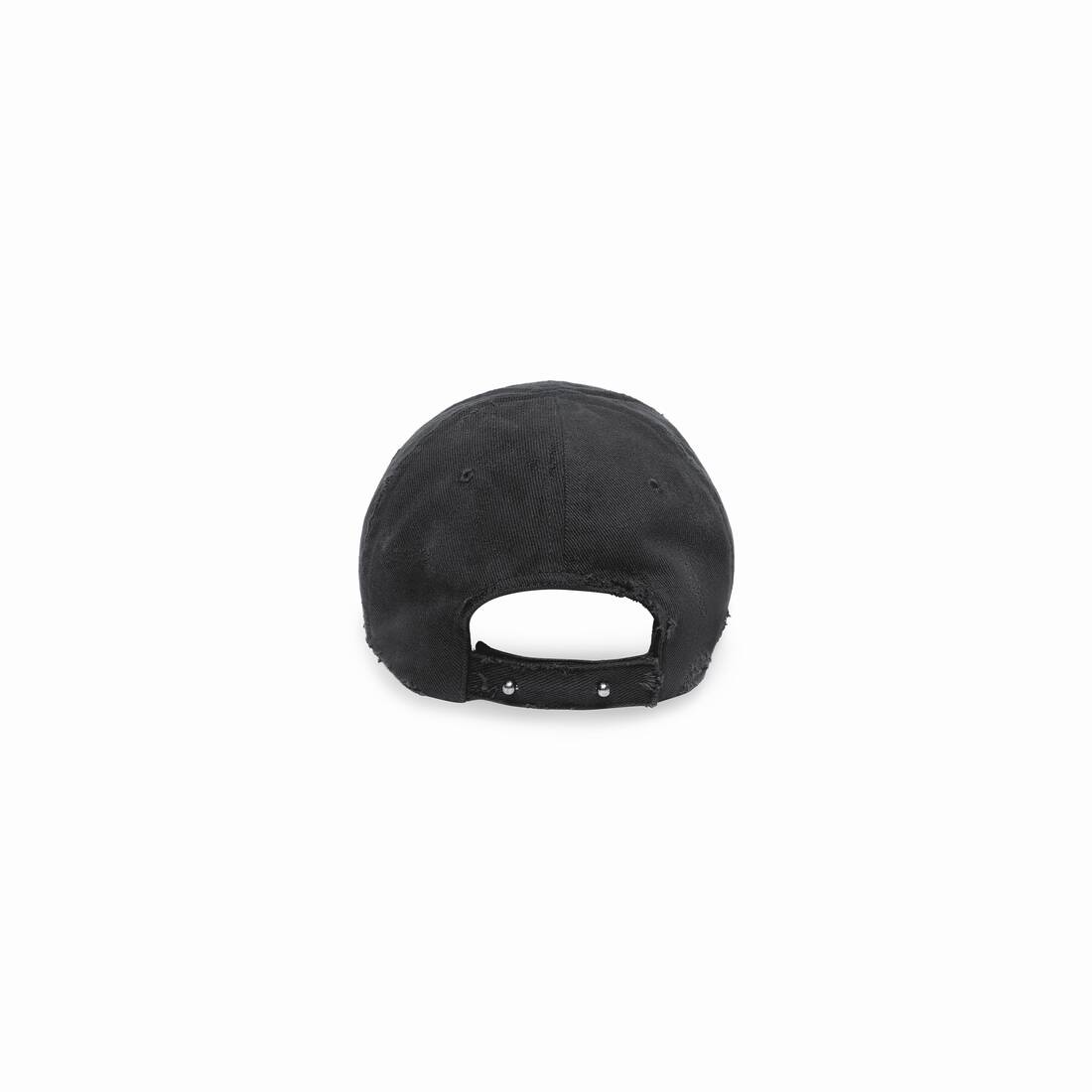 Heavy Piercing Cap in Black Faded - 3