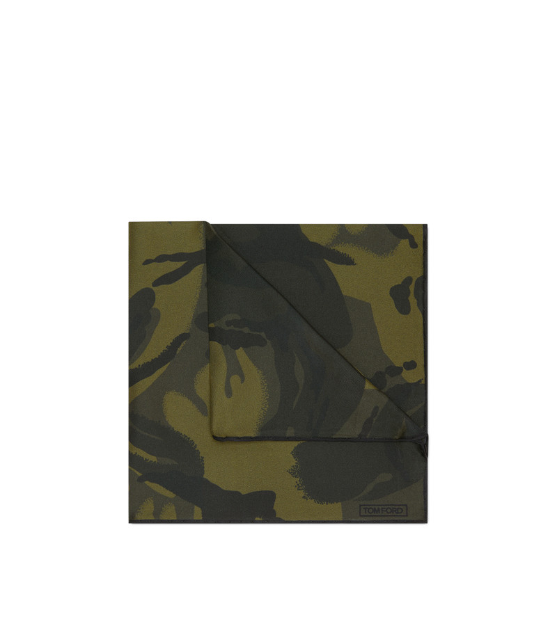 TOM FORD CAMO POCKET SQUARE outlook