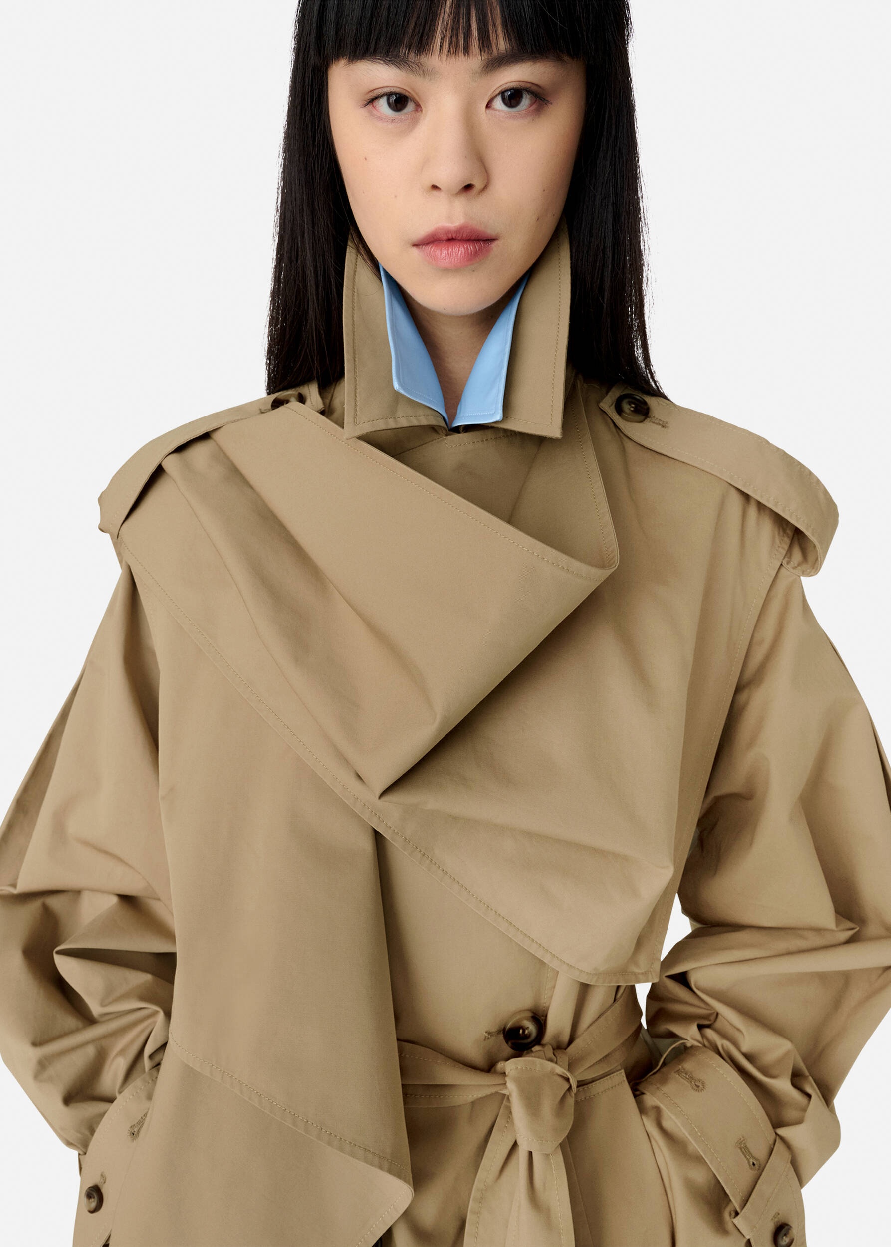 Split Trench Coat - 6