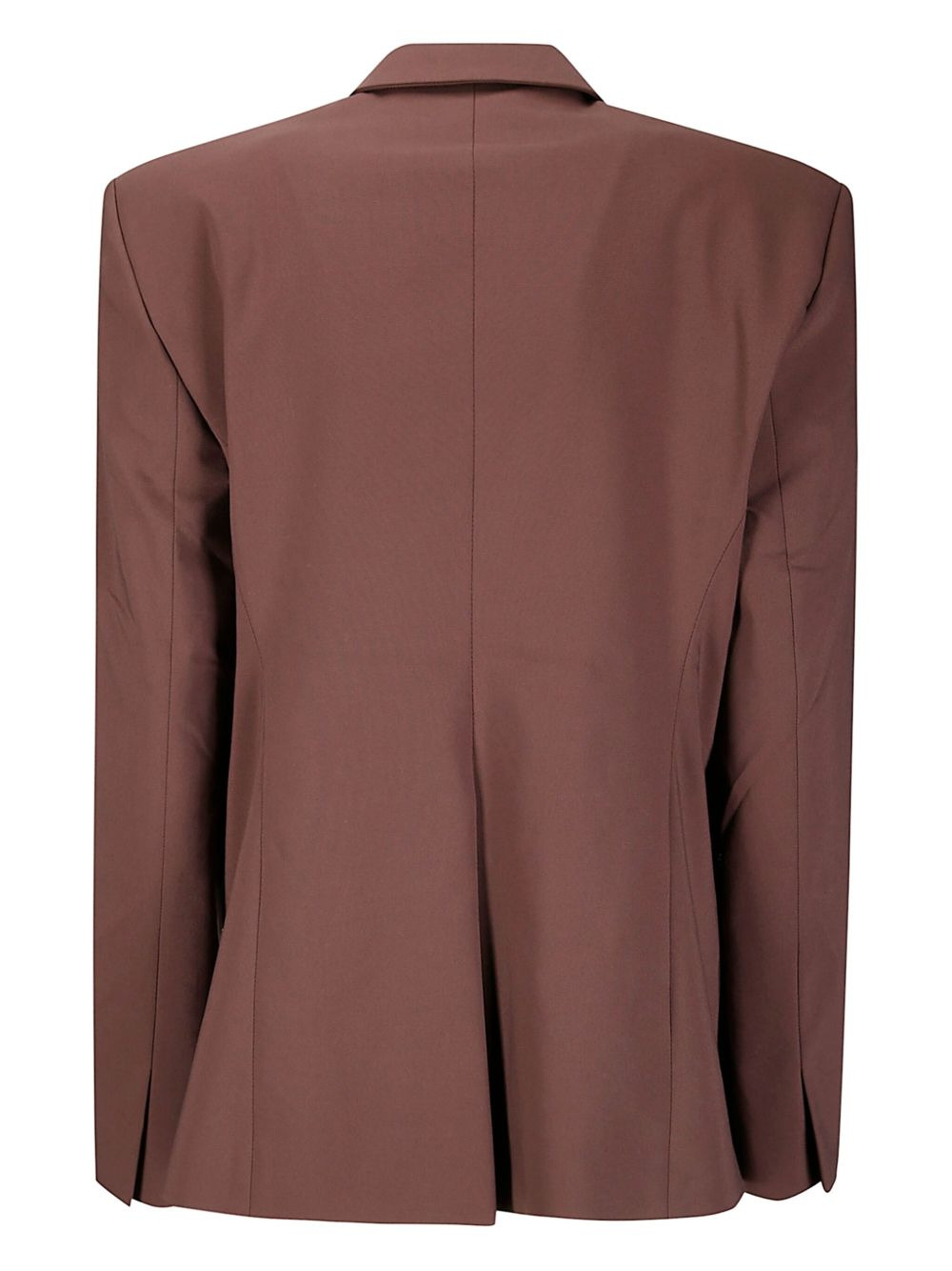 split-detail buttoned blazer - 2