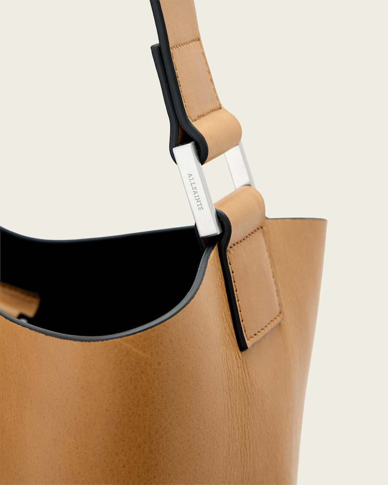LUNA LEATHER HOBO SHOULDER BAG 6
