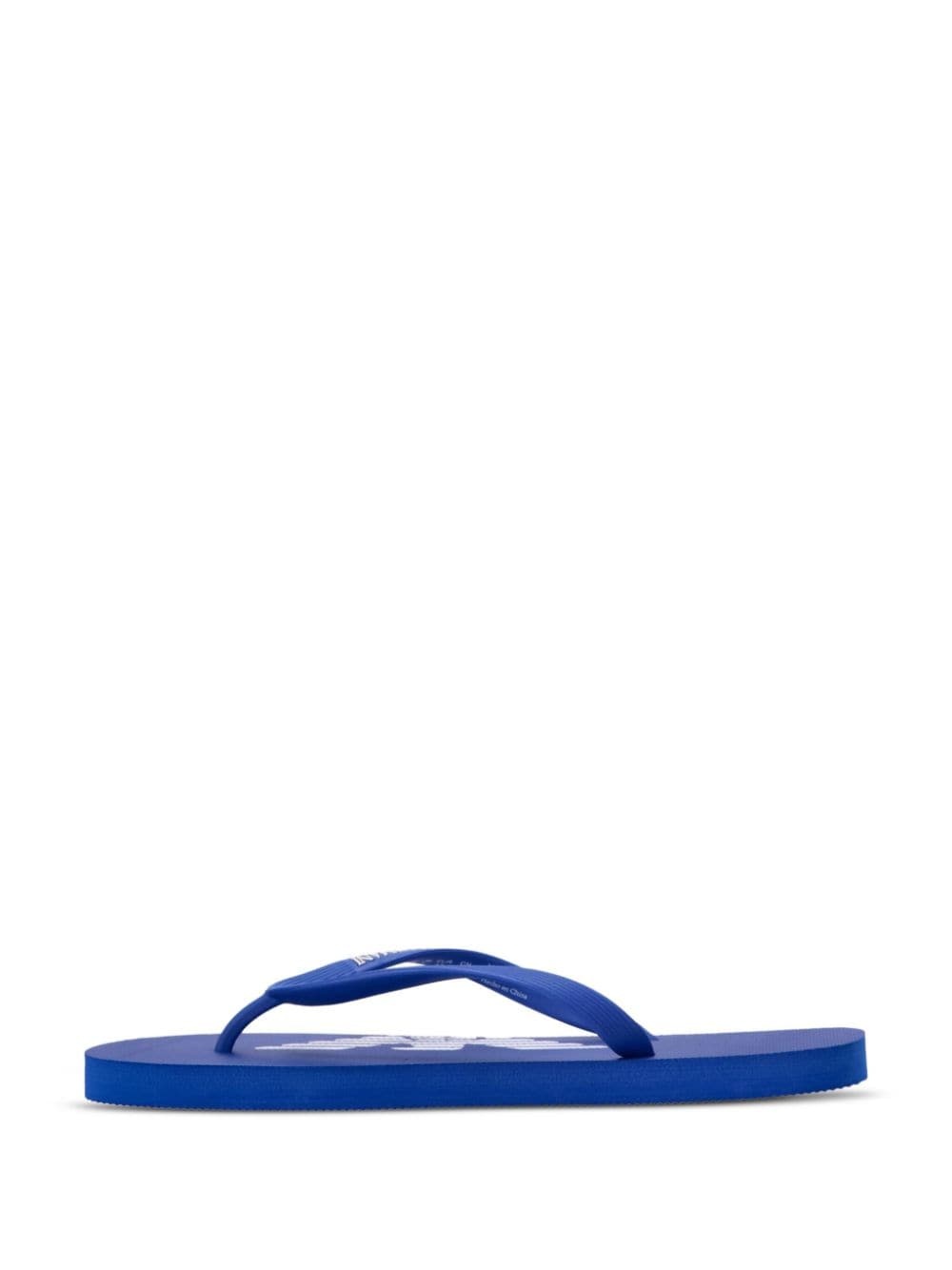 logo-print flip flops - 5