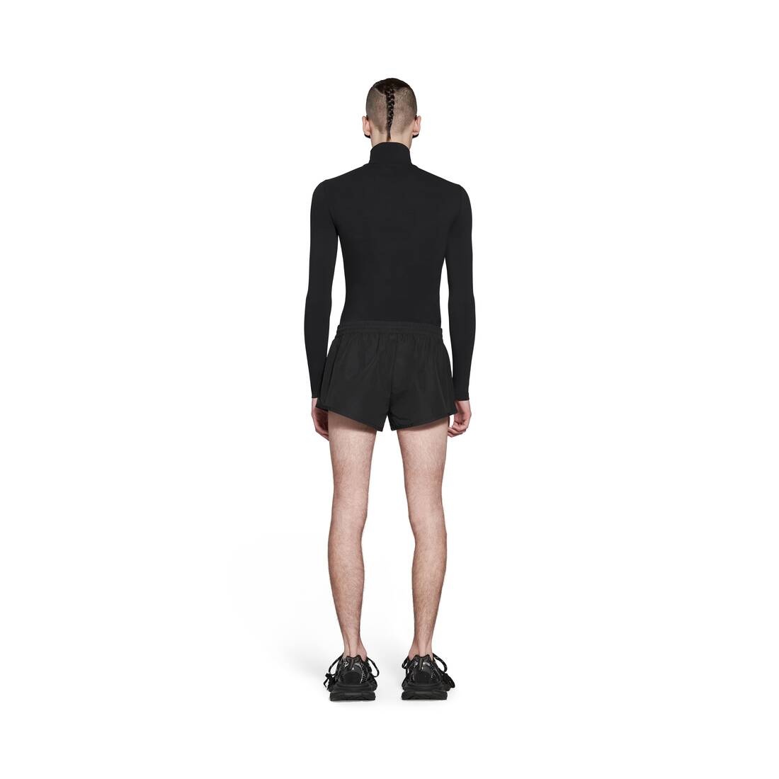 Running Shorts in Black - 4