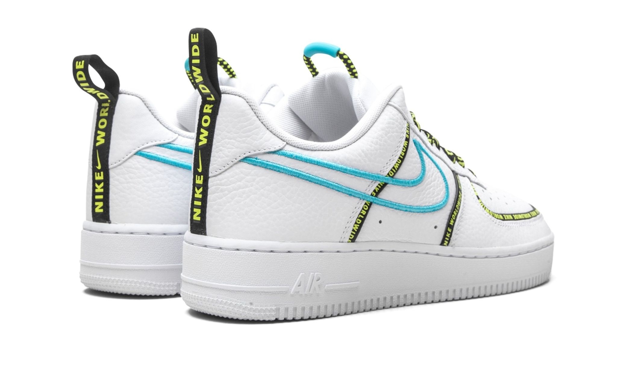 Air Force 1 Low "Worldwide White Blue Fury Volt" - 3