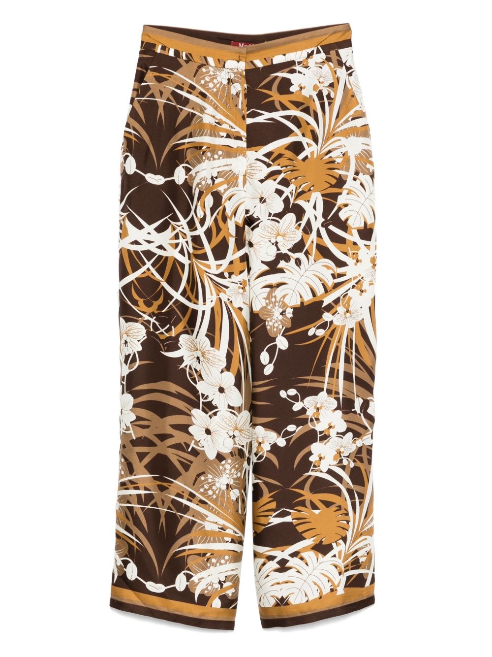silk trousers - 1