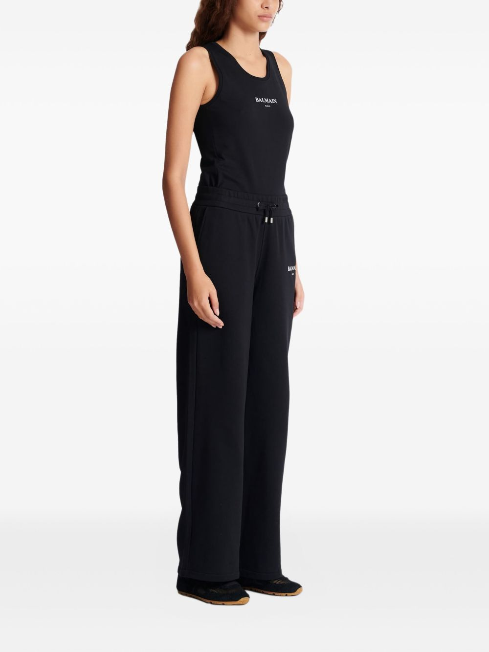 logo-print track pants - 3