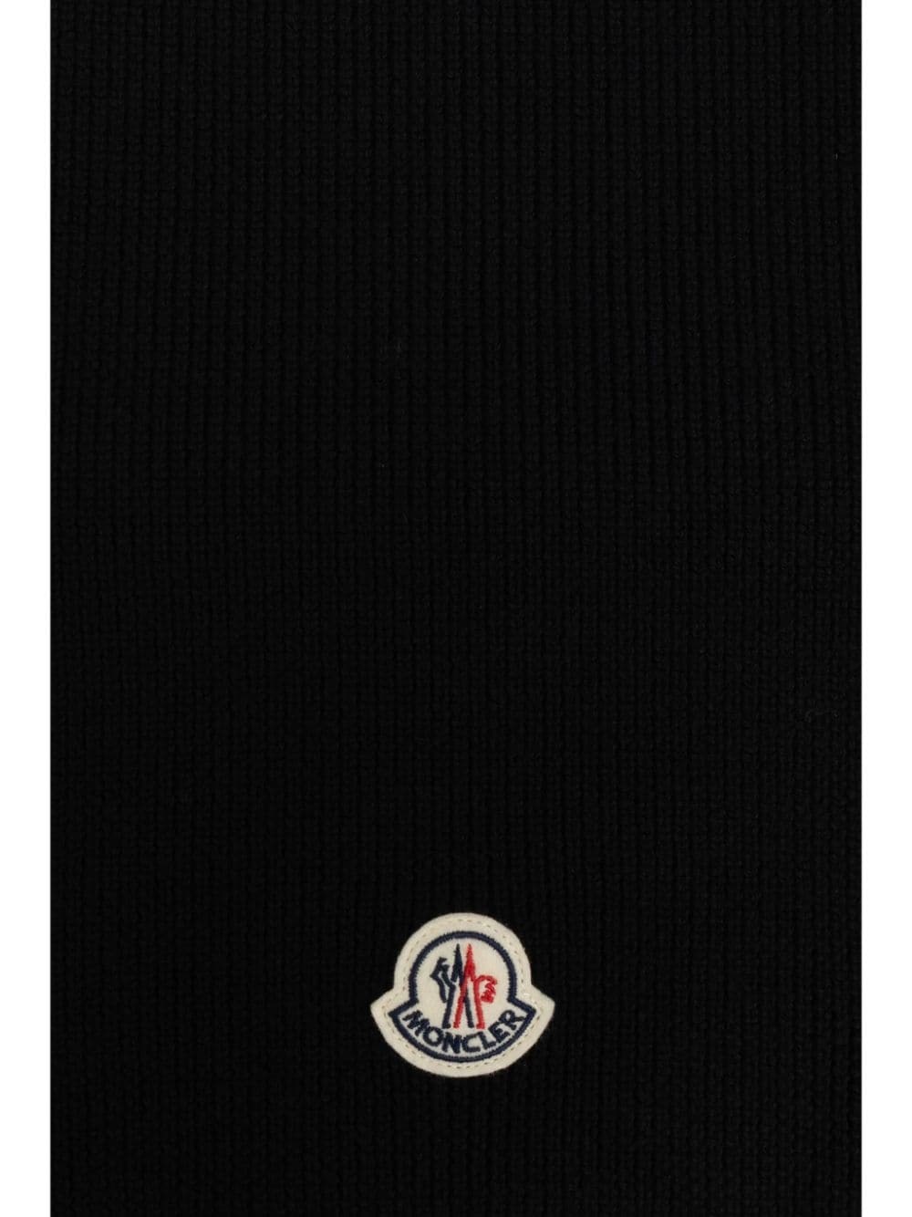 logo-patch scarf - 3