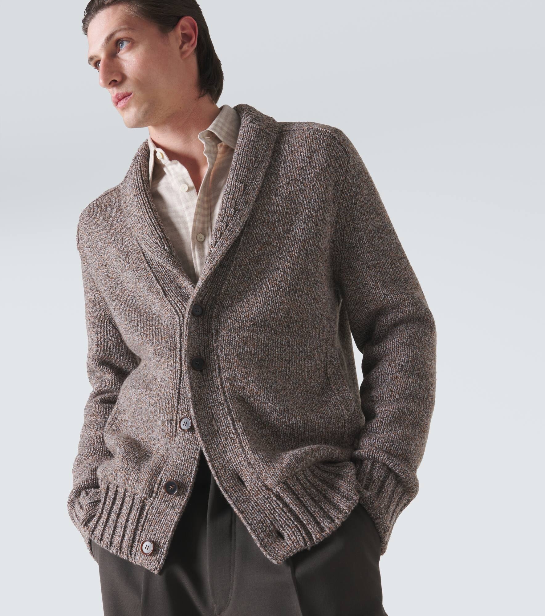Cashmere cardigan - 5
