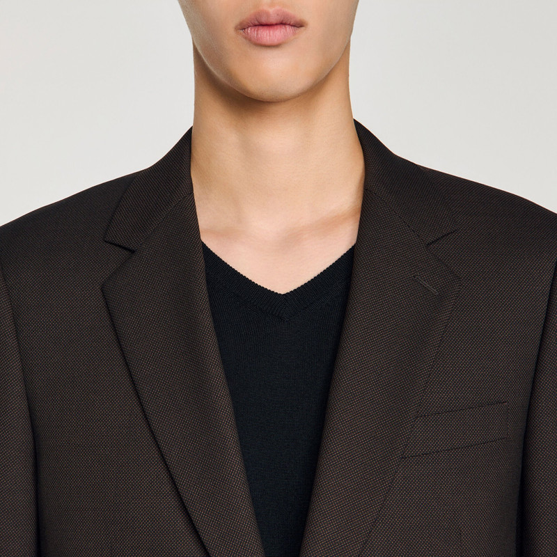 WOOL SUIT JACKET 4