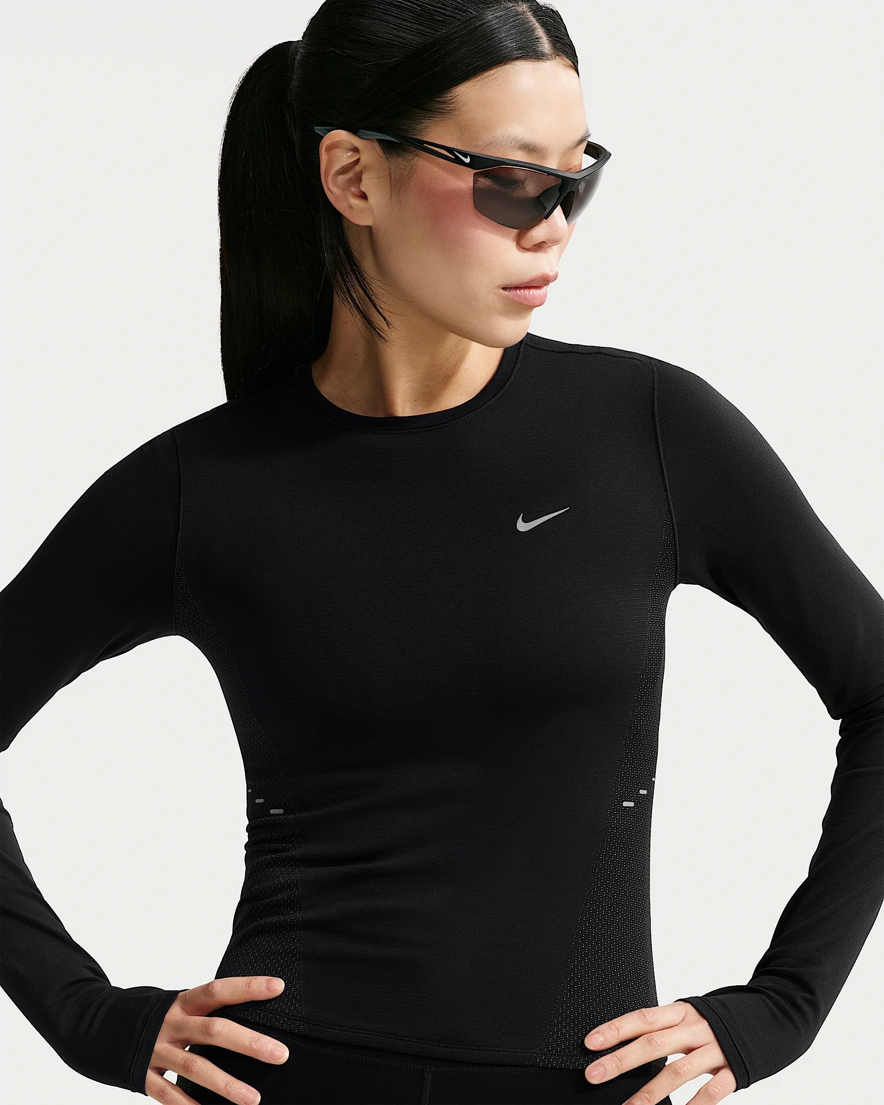 Nike Swift Women's Dri-FIT Seamless Long-Sleeve Running Top - 1
