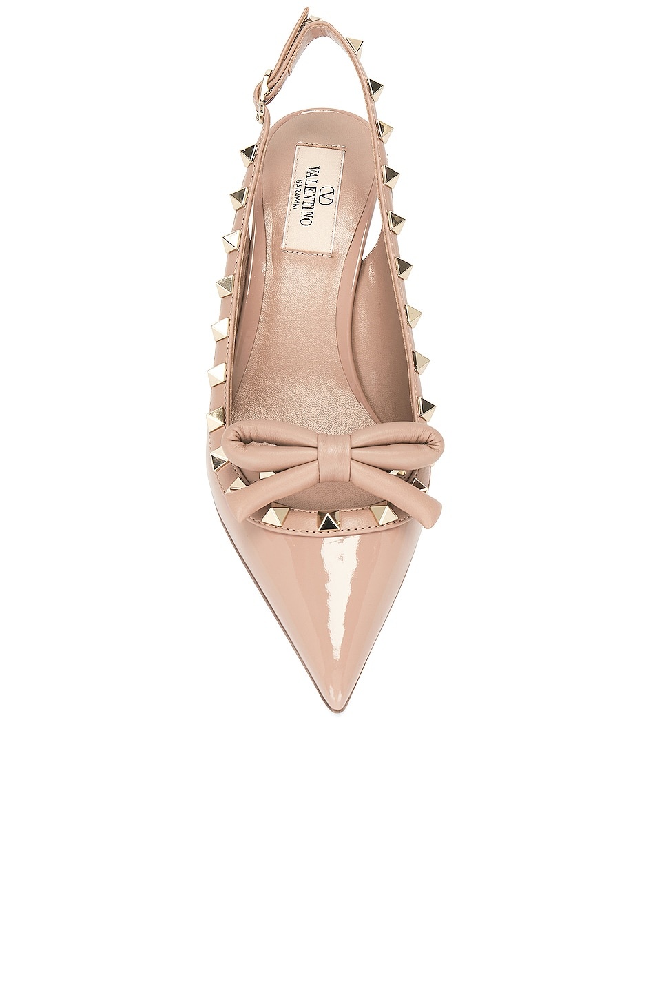 Rockstud Bow Sling Back Pump - 4
