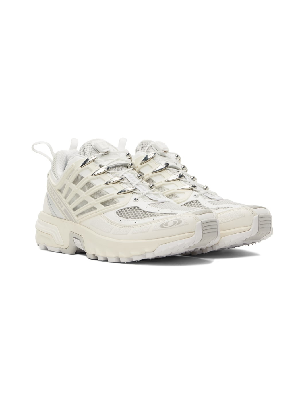 White & Silver ACS Pro Sneakers - 4