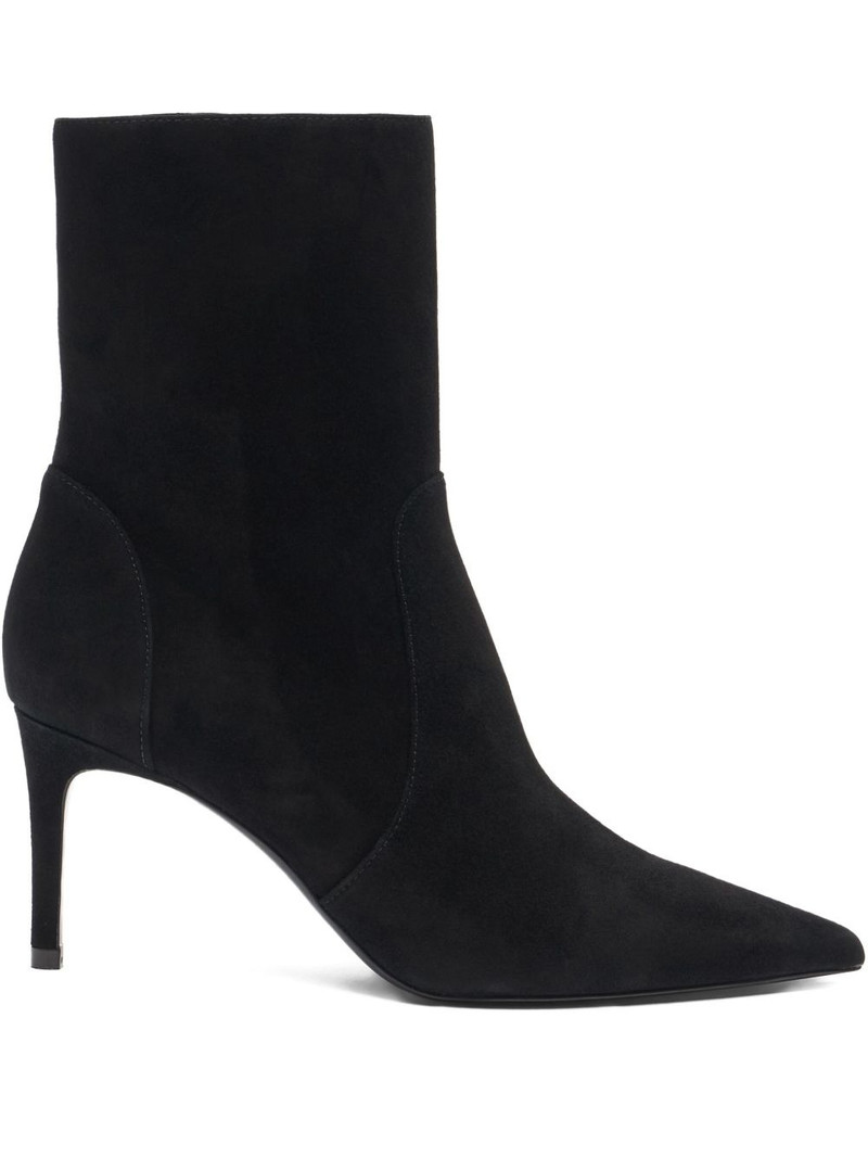 75mm Stuart Power zip-detail pointed-toe boots 1