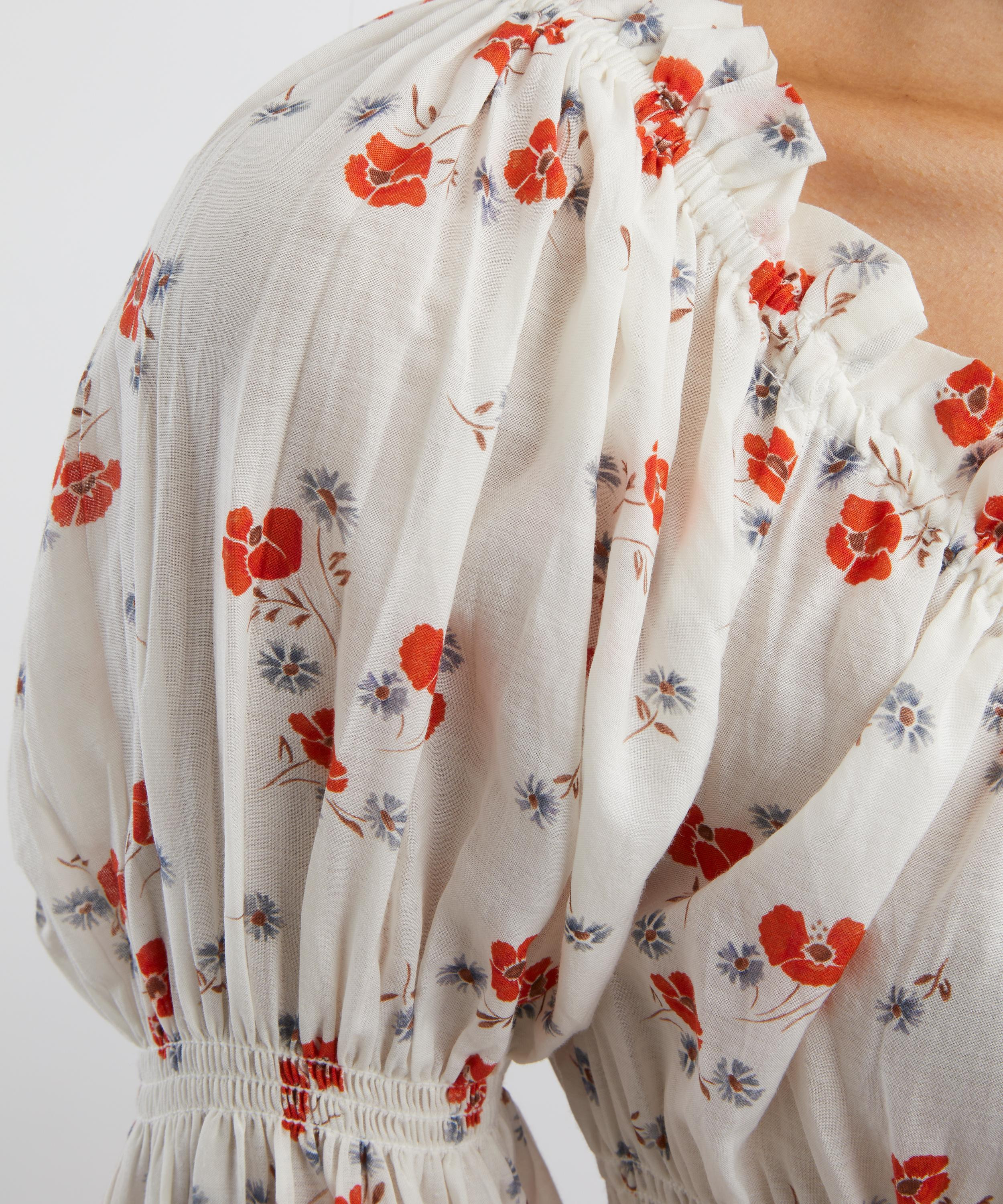 Ischia Poppy Field Dress - 5