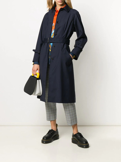 Paul Smith belted midi trench coat outlook