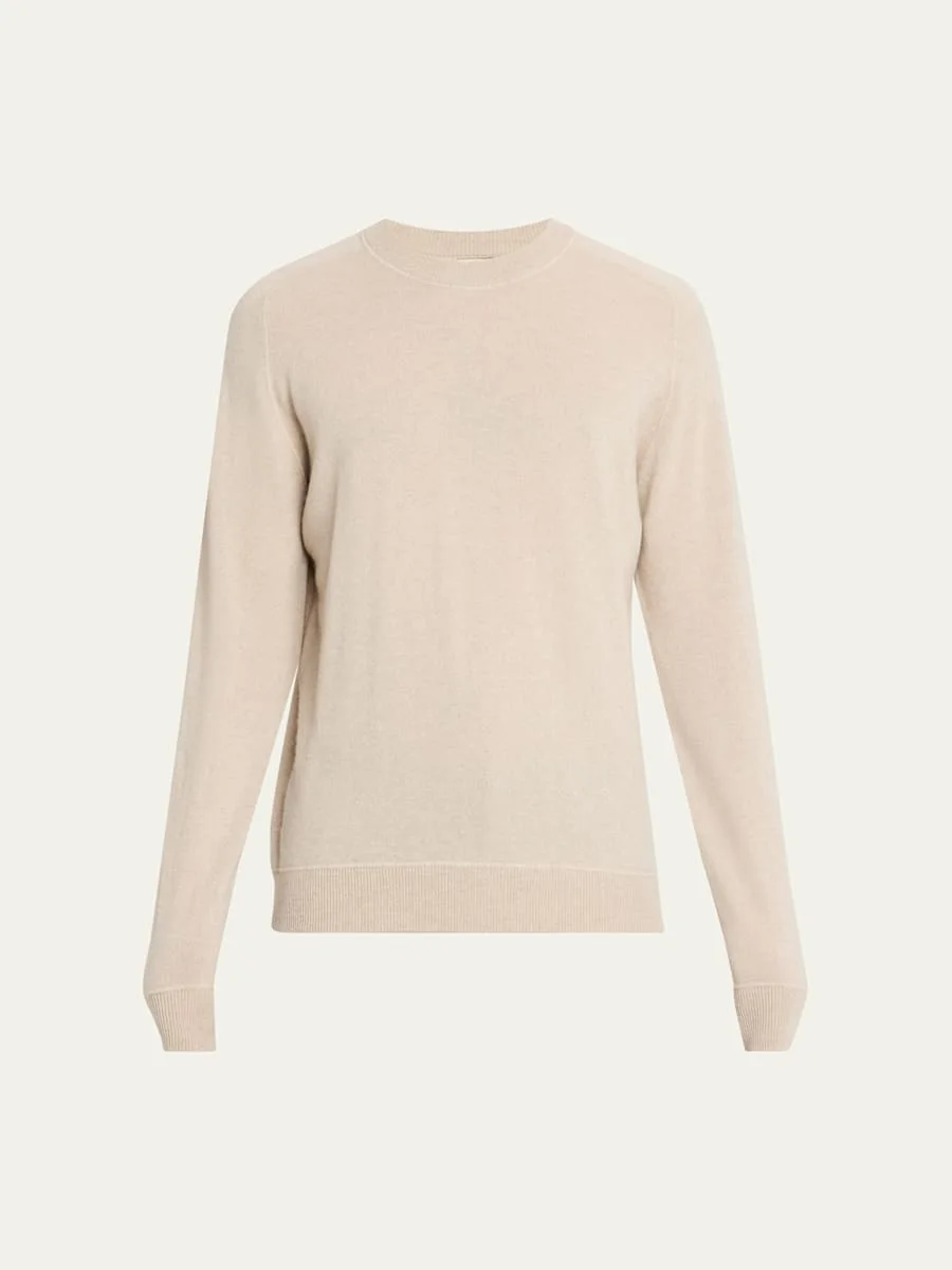 Men's Soft Cashmere Crewneck Sweater - 1