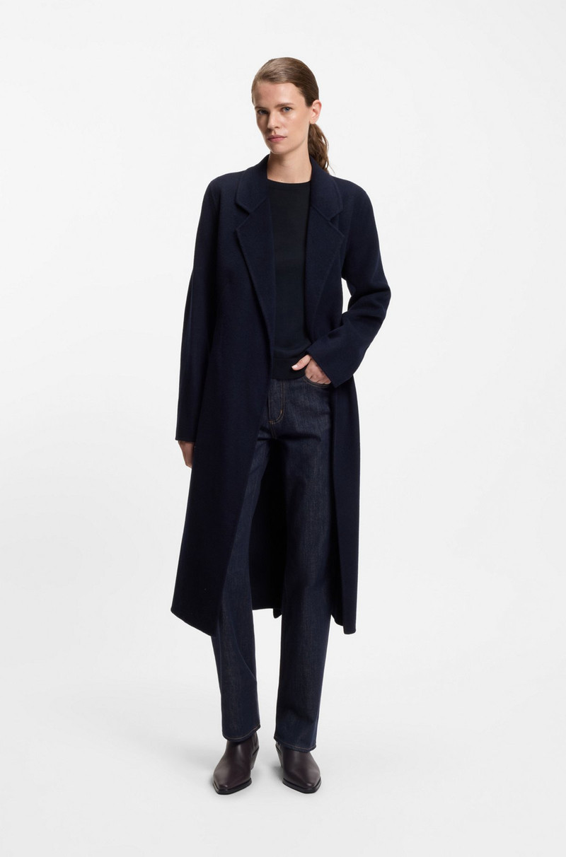 BOSS SLIM-FIT SWEATER IN MERINO WOOL outlook