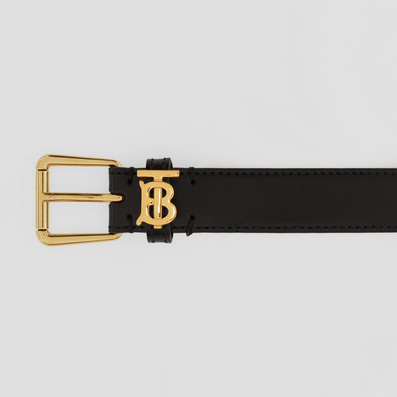 Burberry Monogram Motif Leather Belt outlook