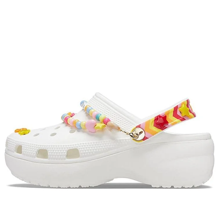 (WMNS) Crocs Breathable White Sandals 206984-94S - 1