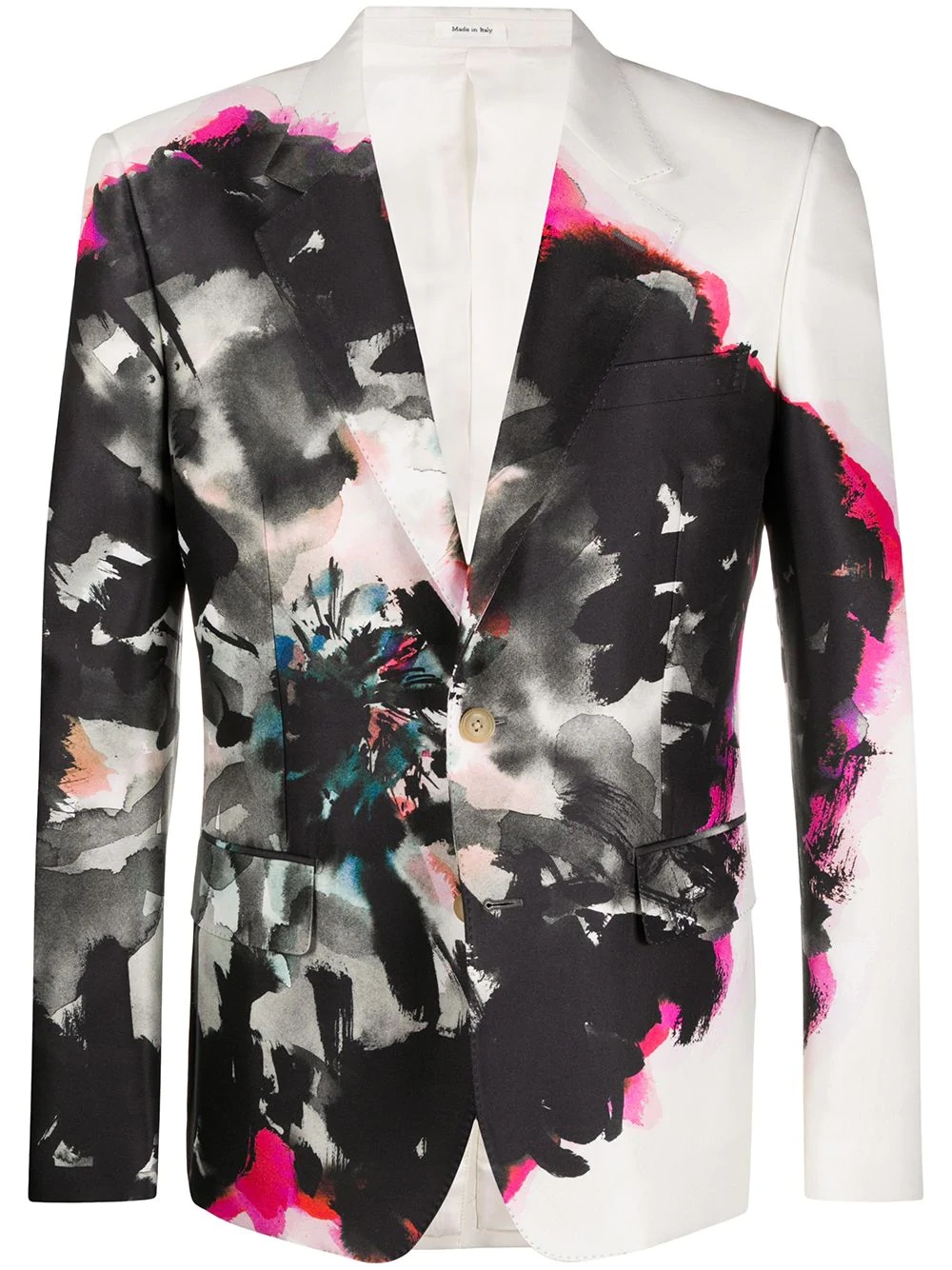 ink flower blazer - 1