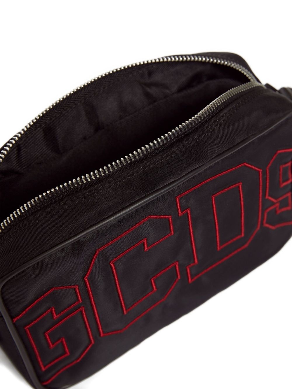 logo-embroidered belt bag - 5