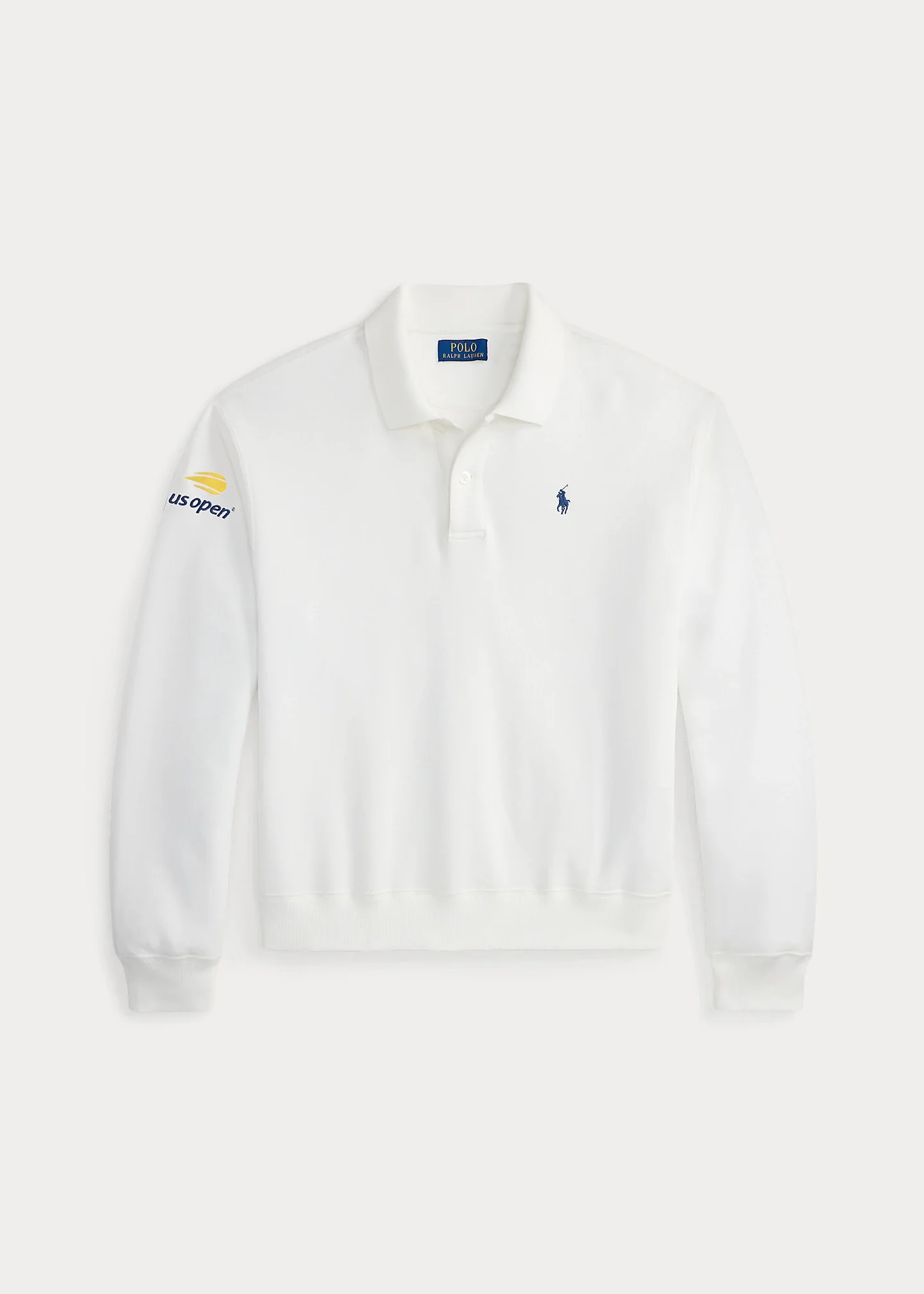 US Open Fleece Long-Sleeve Polo Shirt - 1