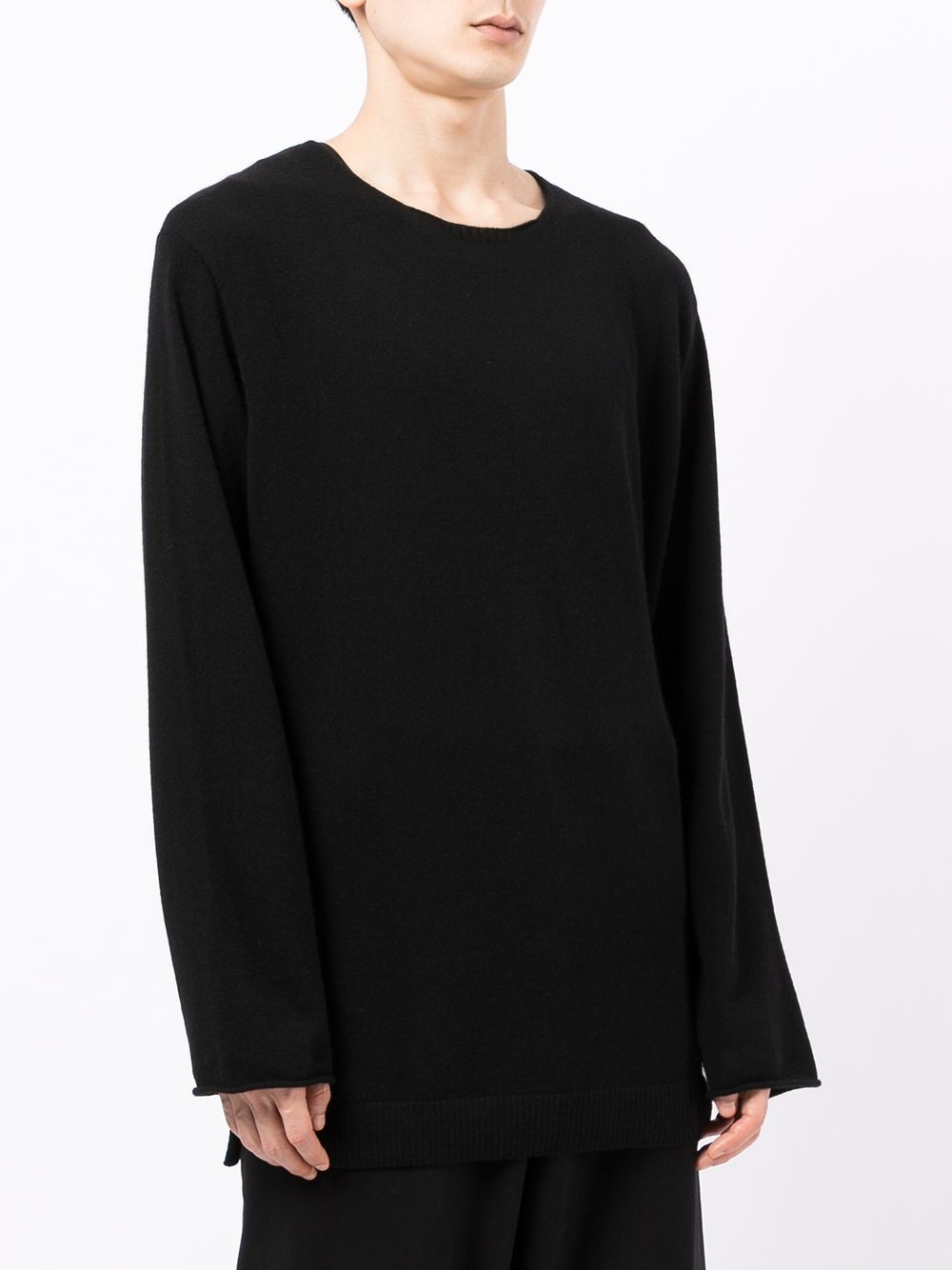 crew-neck cashmere jumper - 3