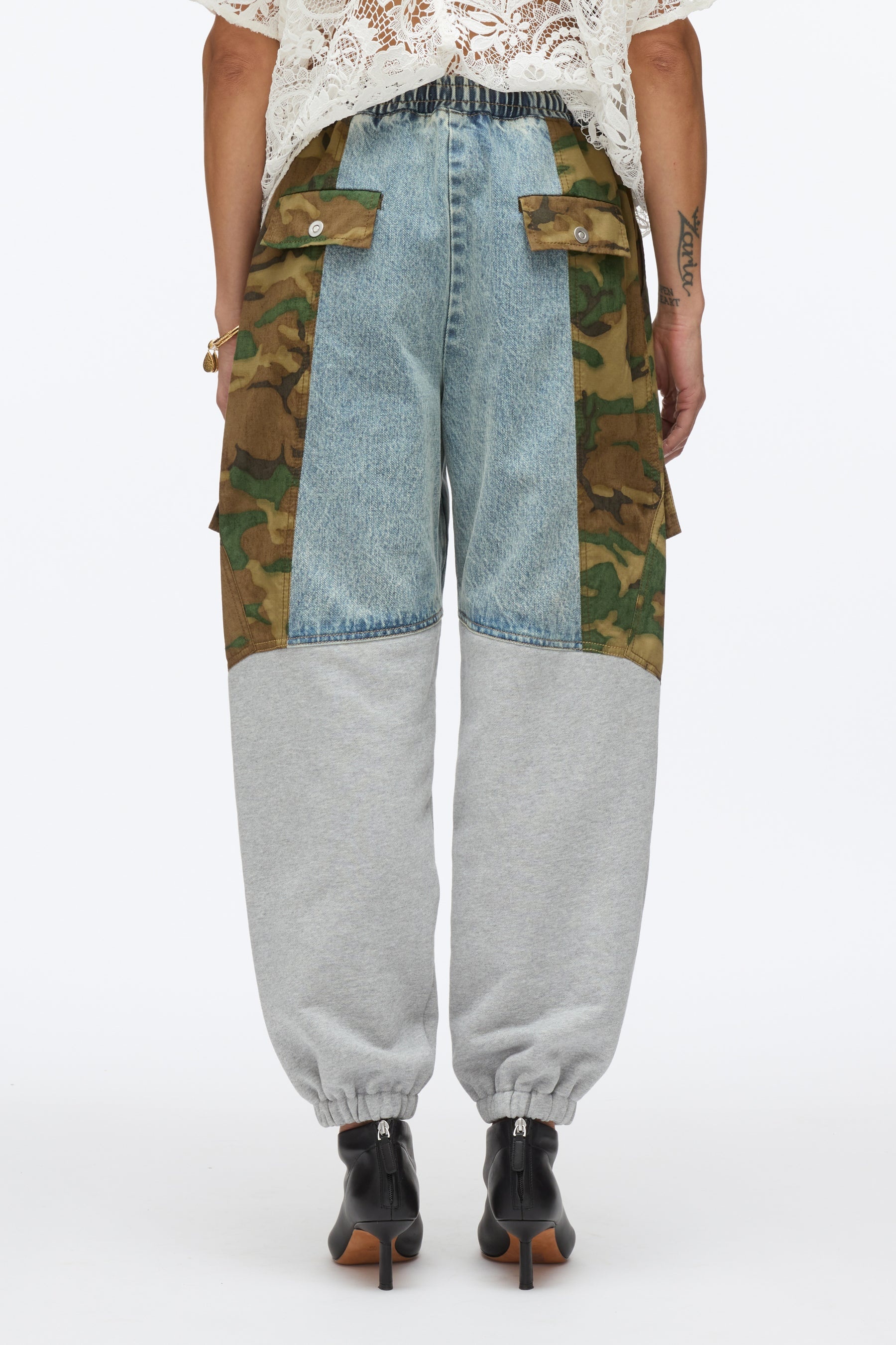 Patchwork Camo Jogger - 6