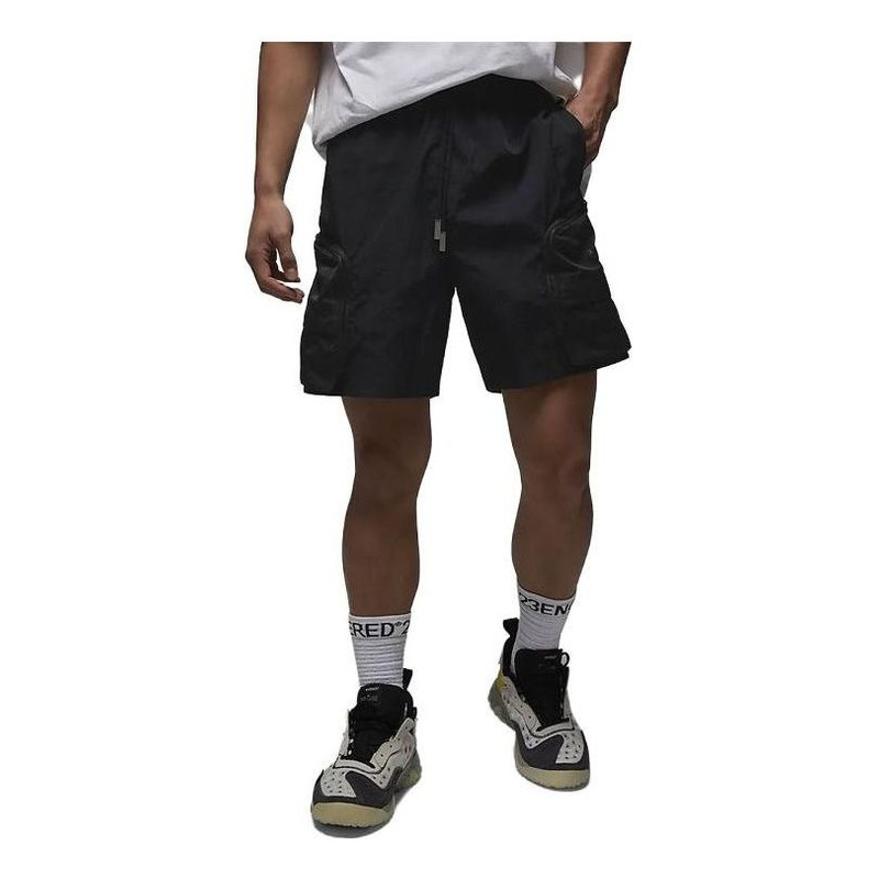 Air Jordan Dri-Fit Sport Air Fleece Shorts 'Black' DX9654-010 1