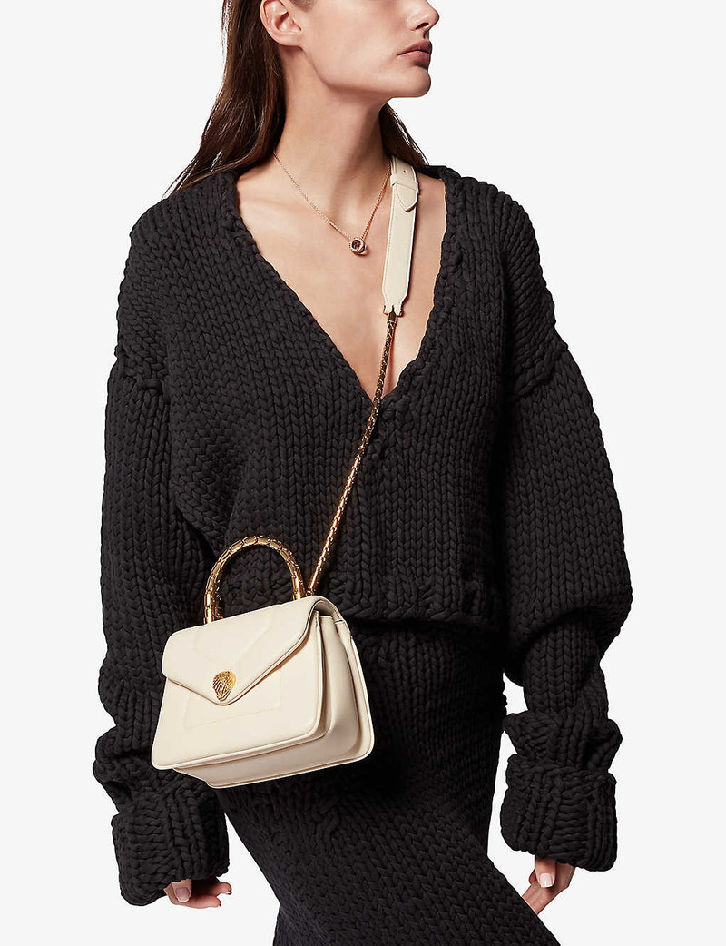 BVLGARI Serpenti Reverse leather cross-body bag outlook