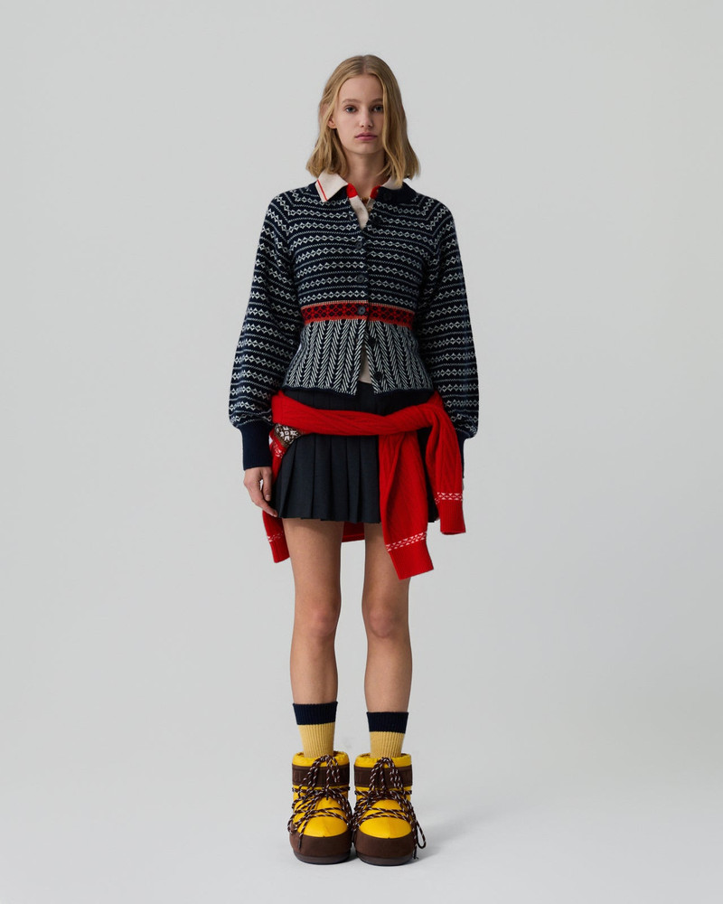 GUEST IN RESIDENCE Fair Isle Sculpted  Cardigan outlook