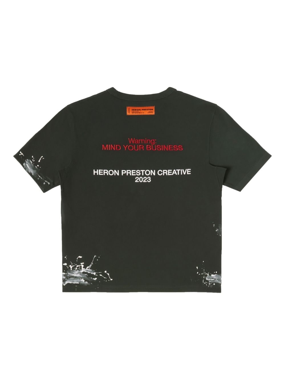 Security logo-print cotton T-shirt - 6
