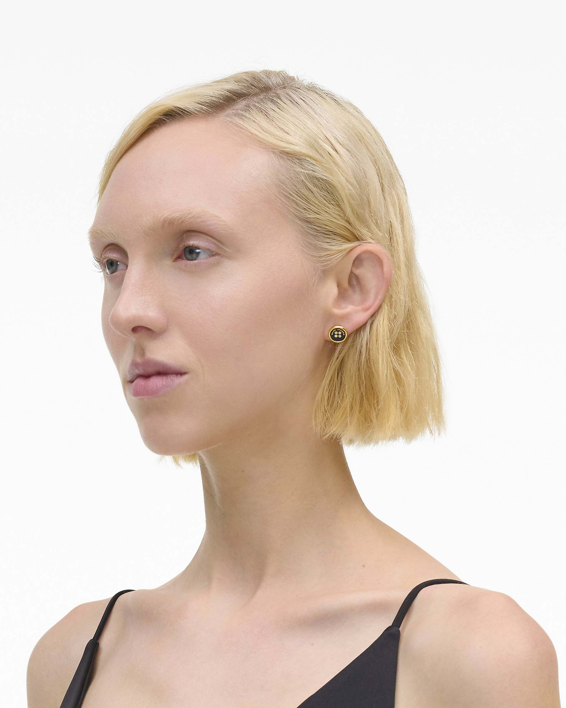 THE BUTTON STUD EARRINGS - 2