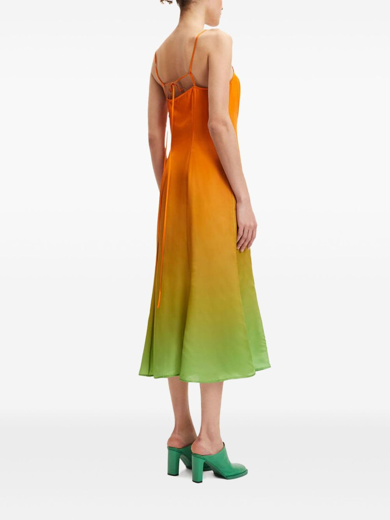 gradient silk dress 4