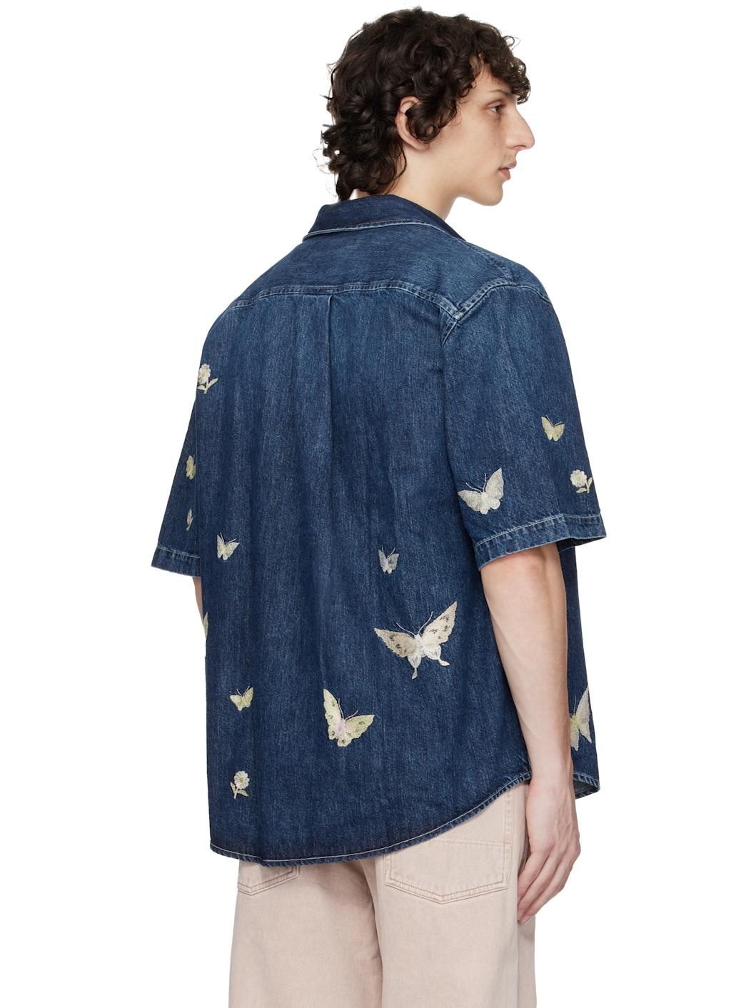 Blue Beyond Shortsleeve Denim Shirt - 3