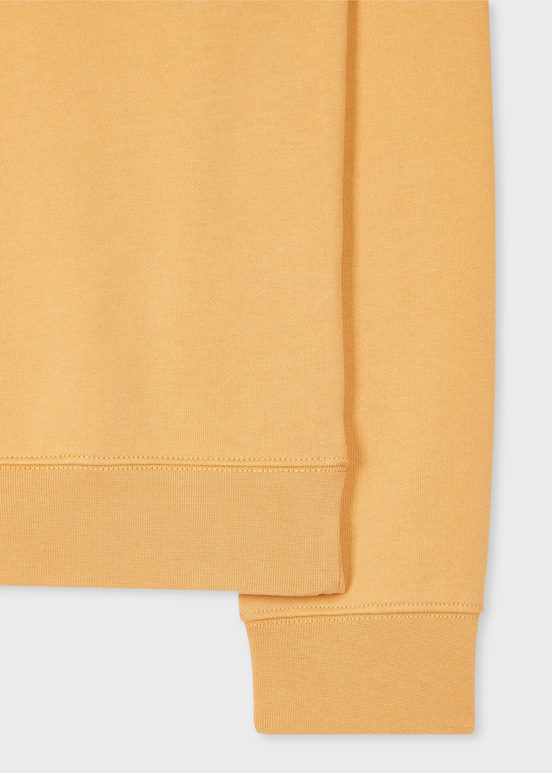 Paul Smith + Lee® Ochre Quarter Zip Sweatshirt 3
