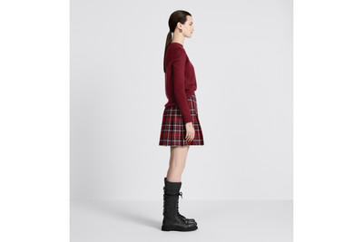 Dior Pleated Short Skirt outlook
