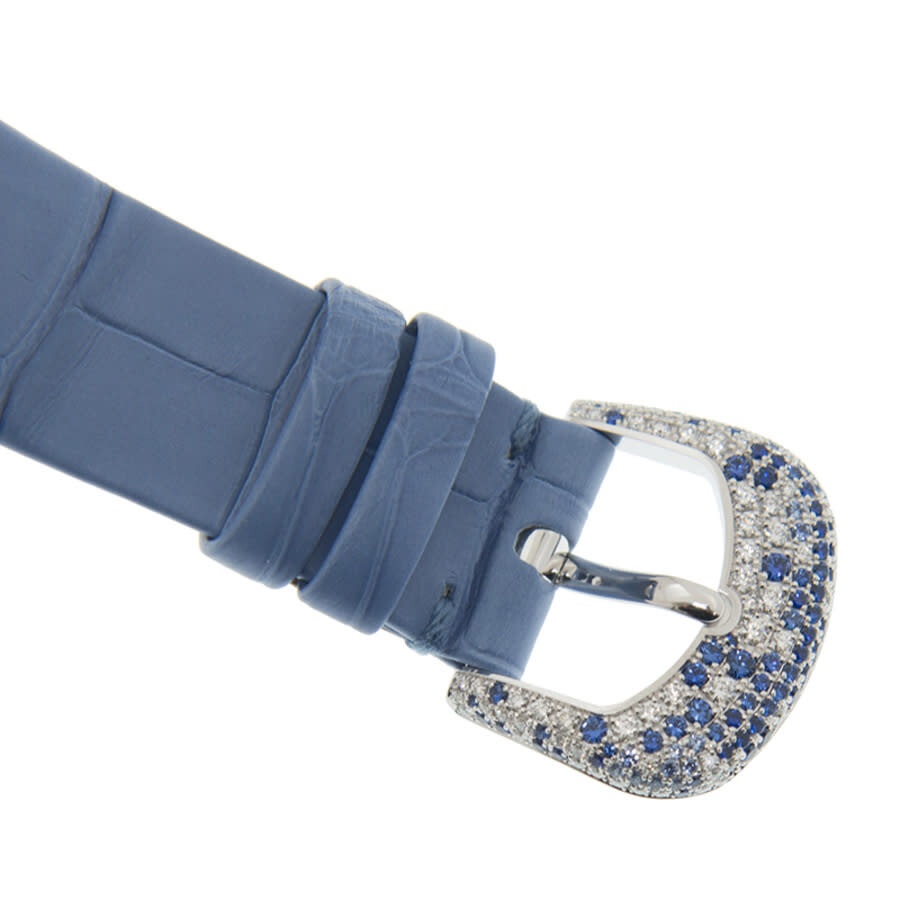 Patek Philippe Calatrava Automatic Mother of Pearl and Blue Sapphire Ladies Watch 4899-901G-001 - 5