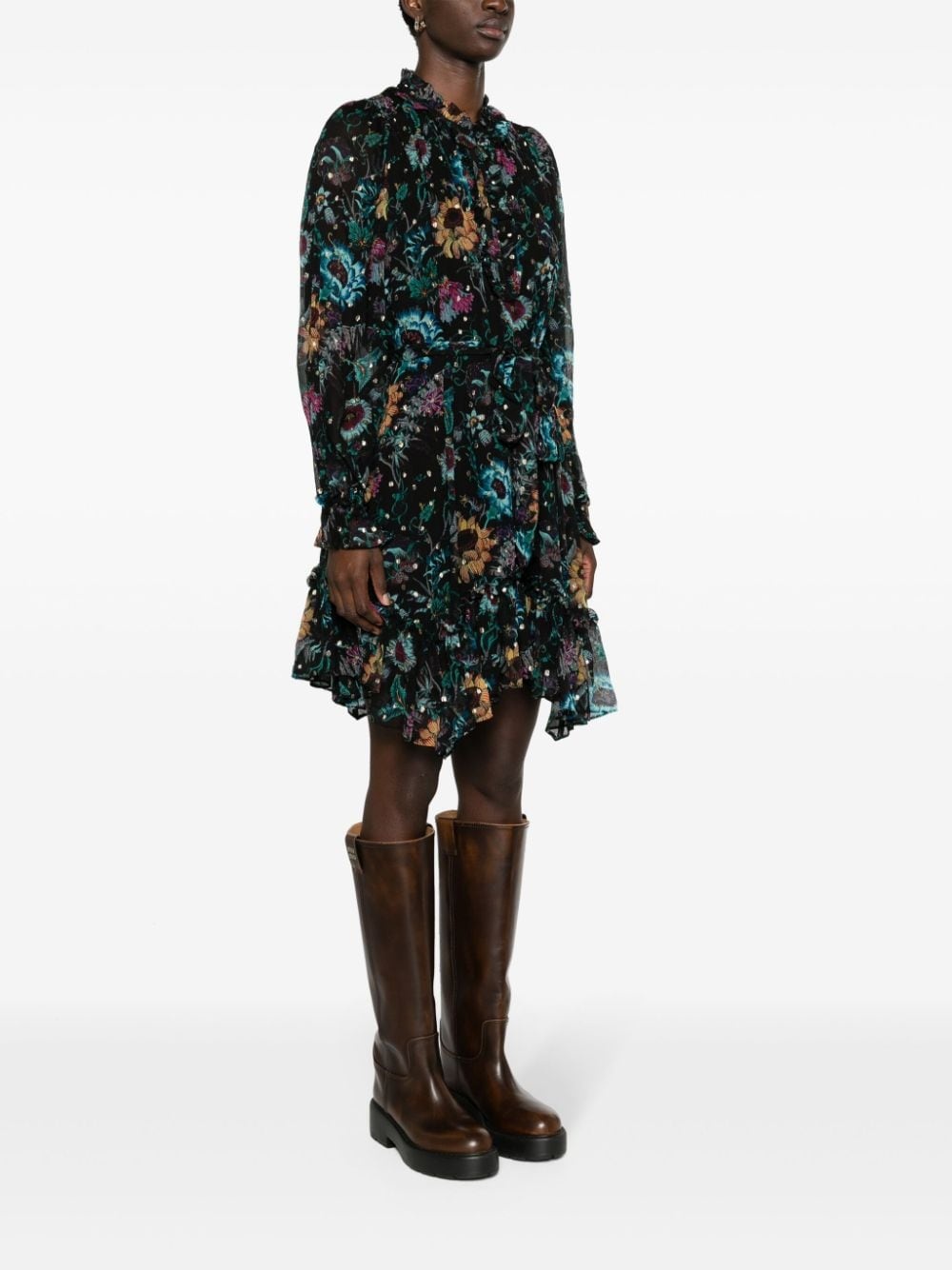 Anais floral-print dress - 3