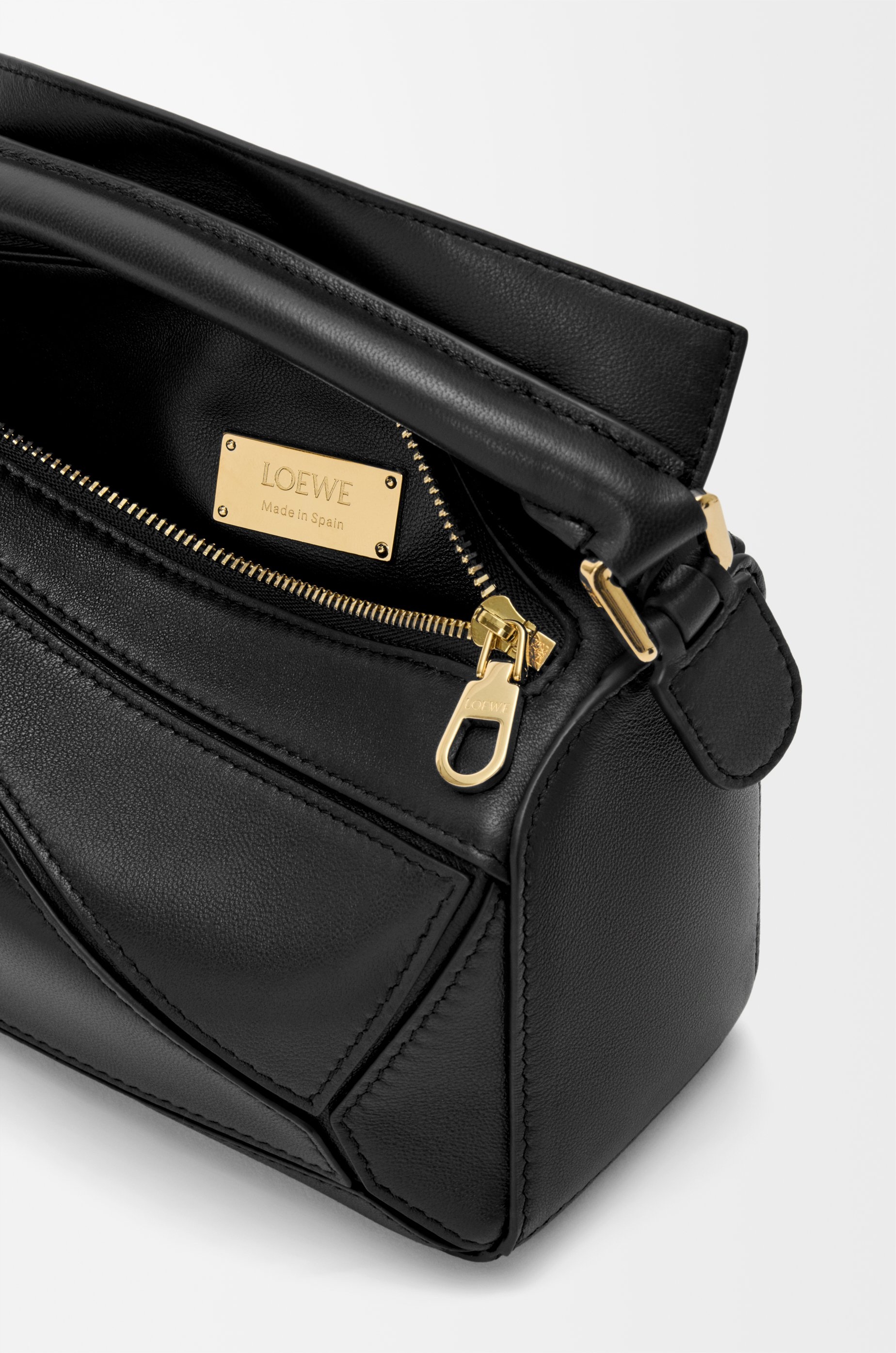 Mini Featherlight Puzzle bag in nappa lambskin - 10