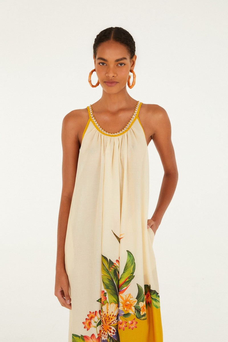 Light Blush Hilo Stripes Maxi Dress 4